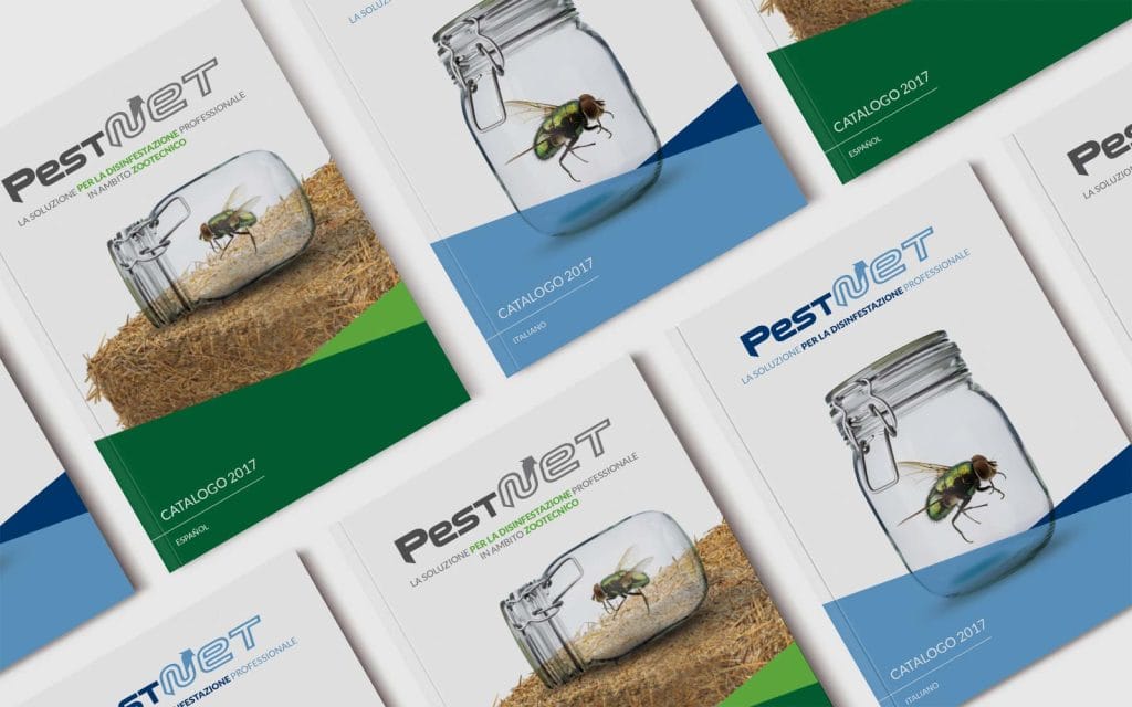 Progettazione catalogo Pestnet Italia