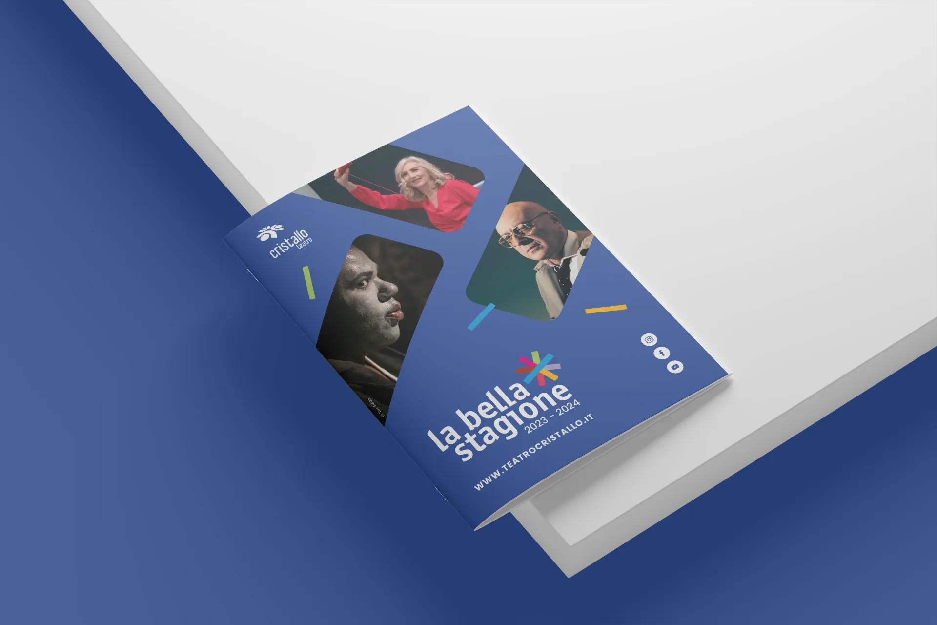 Brochure di eventi culturali estivi